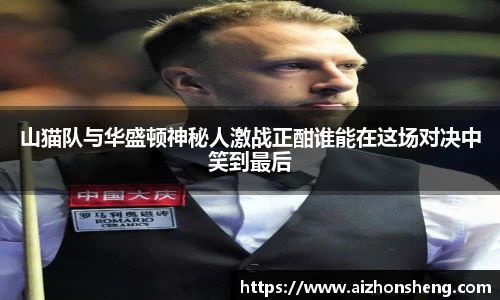 山猫队与华盛顿神秘人激战正酣谁能在这场对决中笑到最后